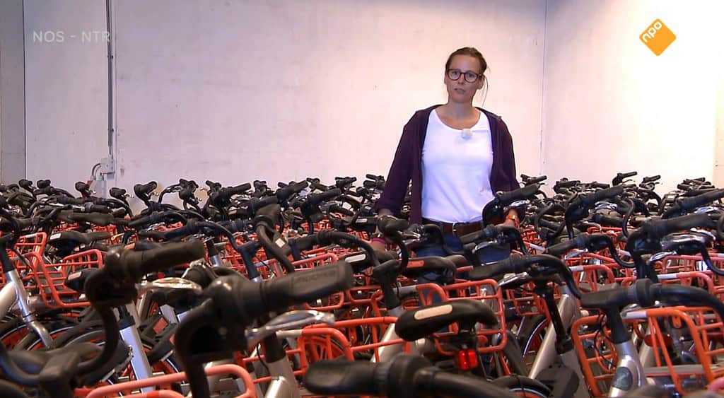 Emmeke Vertelt in Nieuwsuur over Donaties voor Oekraïne en ons transport van fietsen naar het land