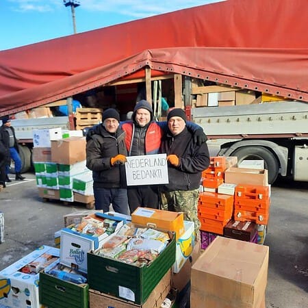Oekraïners bedanken Nederland voor noodhulp aan het begin van de oorlog