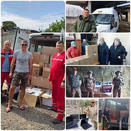 Geboden hulp door De Leeuw Kyiv