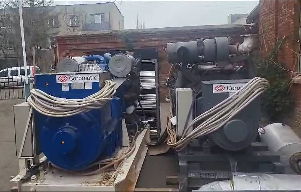 Generator from Aarhus hospital (Denmark) arrives at Odesa Clinic