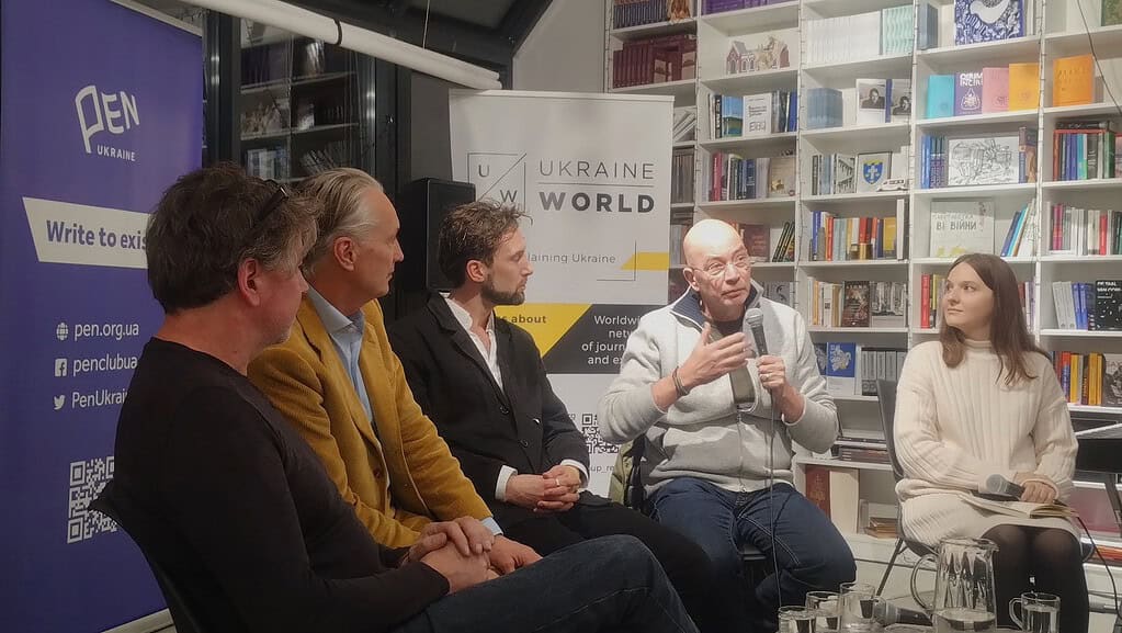 Discussieavond PEN Ukraine met Nderlandse scrijvers