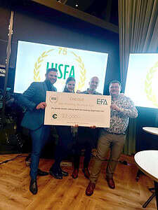 Auction at HISFA event raises €25.000 for De Leeuw Kyiv!