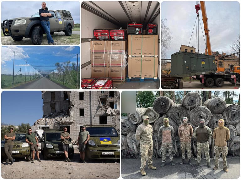 Delivered goods to armed forces of Ukraine