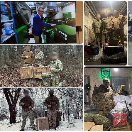 Generatoren en noodstroom geleverd door De Leeuw Kyiv in Oekraïne